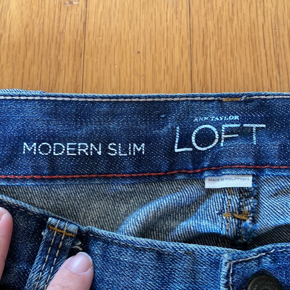 LOFT MODERN SLIM BOYFRIEND - Picture 3 of 6